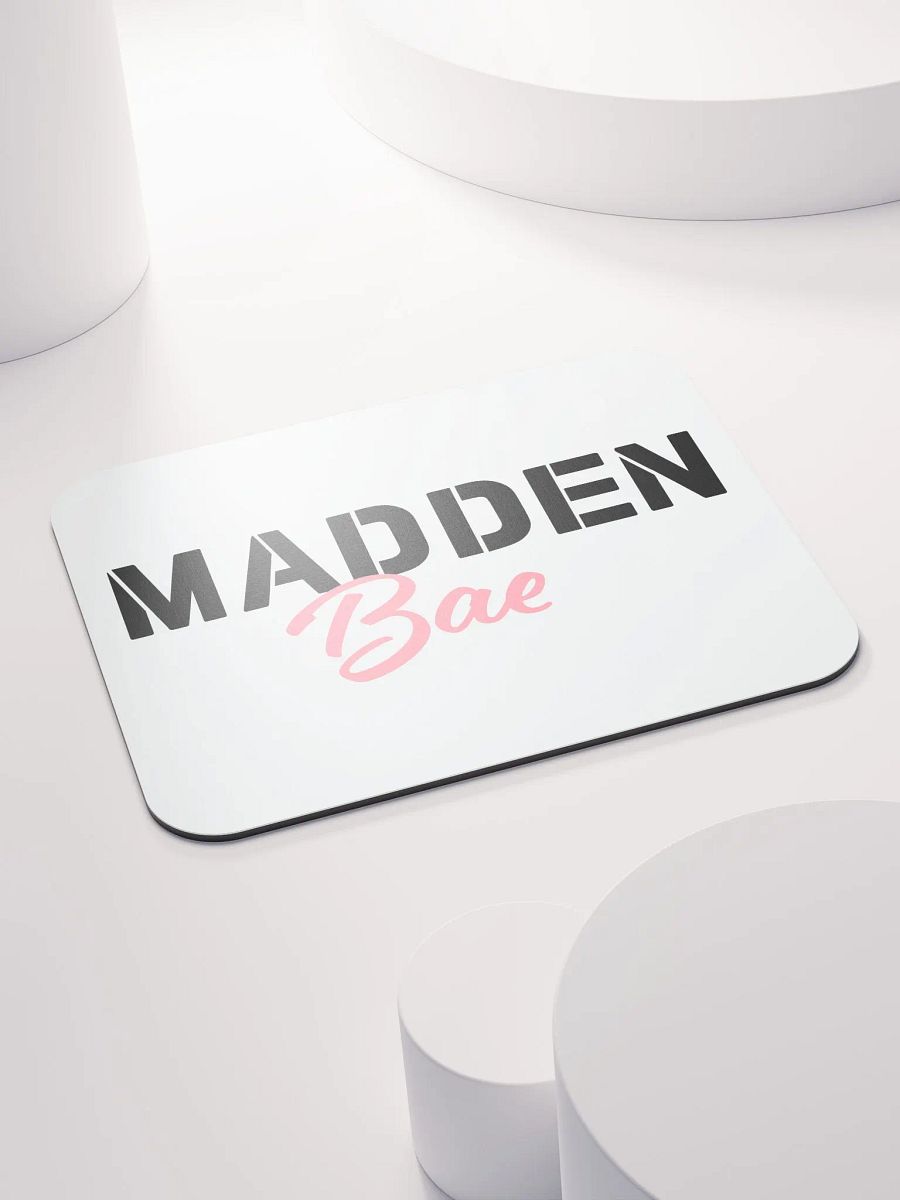 MaddenBae Mouse Pad Black and Pink product image (4)