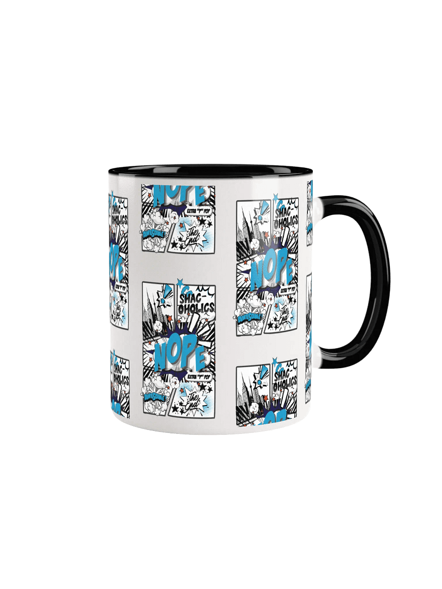 Shac-oholics Comic Blast Mug - Blue 