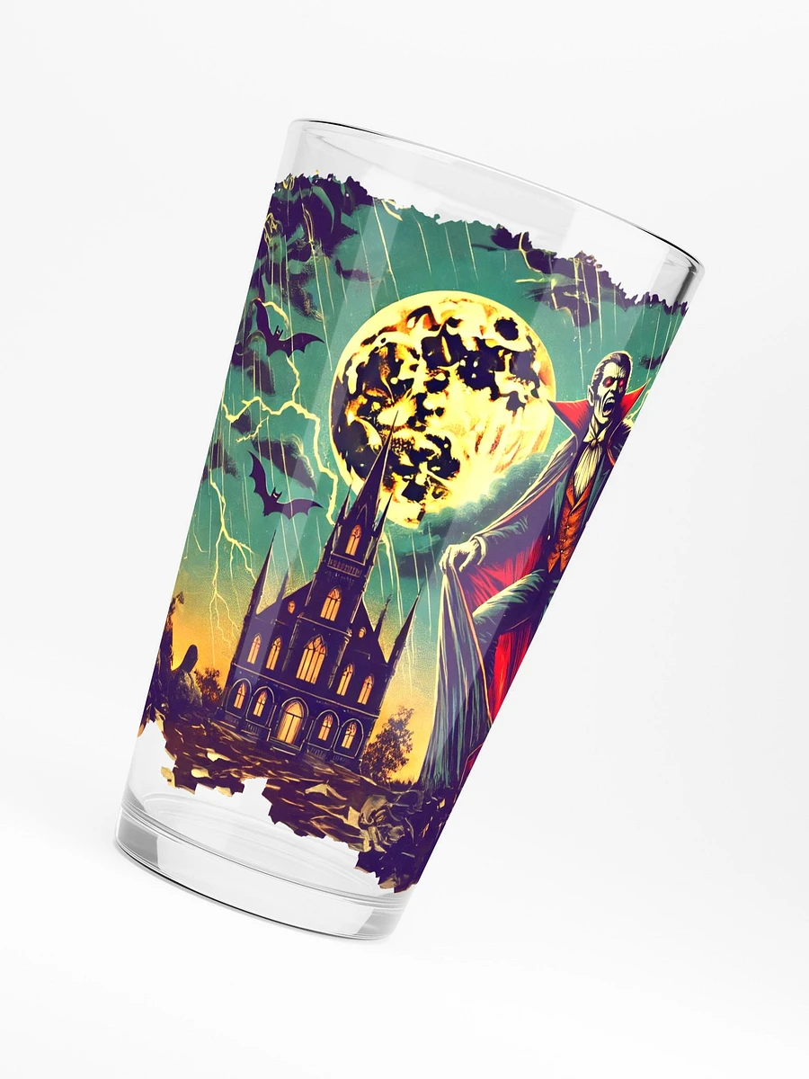 Vampire under a Full Moon 16 oz Glass product image (6)