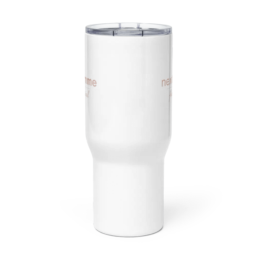 Eternal Travel Mug with Pink Logotype product image (5)