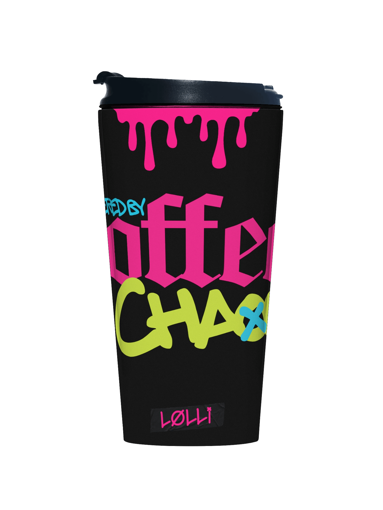 Coffee & Chaos Stainless Steel Travel Mug product image (1)