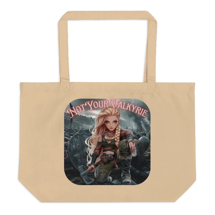 NotYourValkyrie Battlefield XL Tote Bag product image (1)