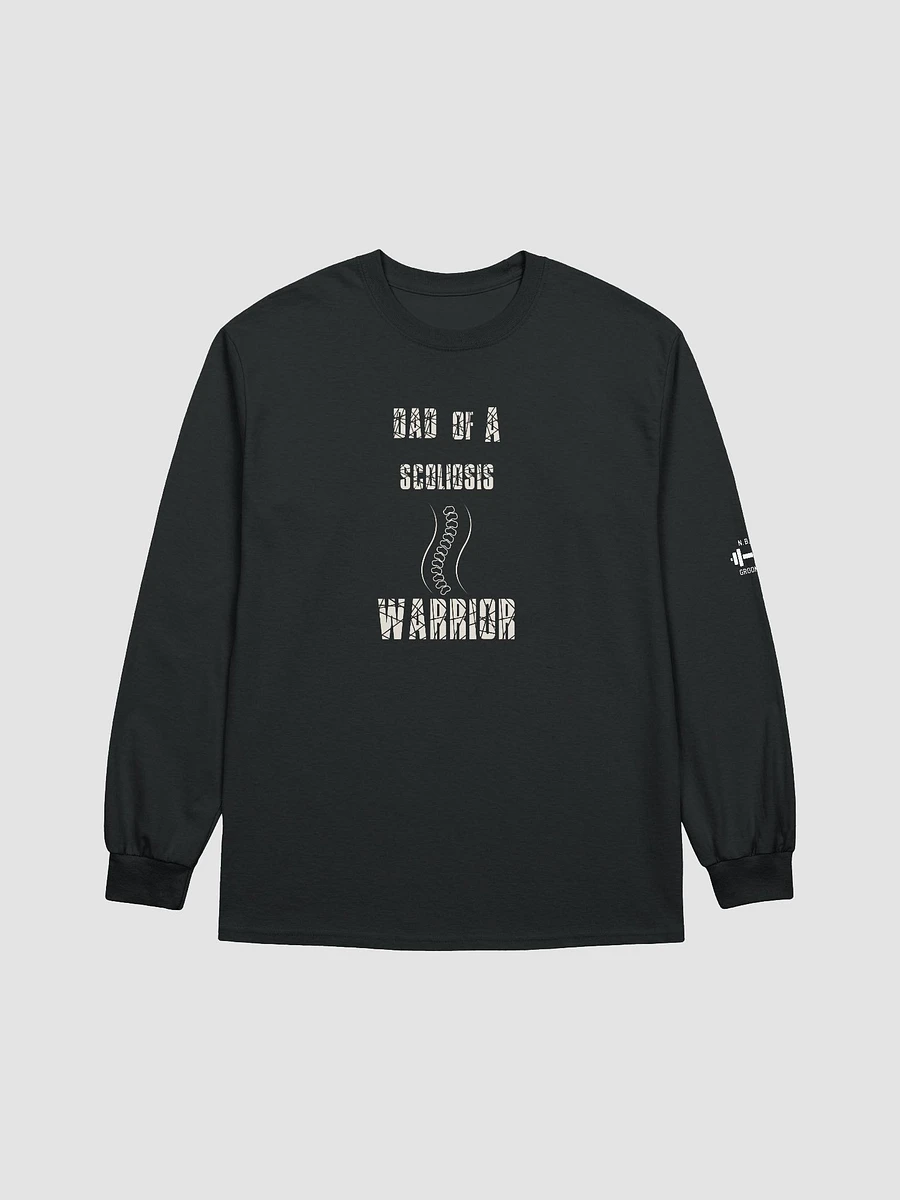 Dad of a Scoliosis Warrior Long Sleeve Tee product image (3)