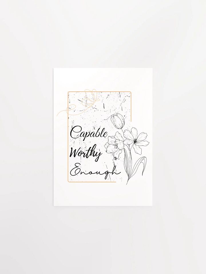 Vintage Flourish Matte Poster product image (1)
