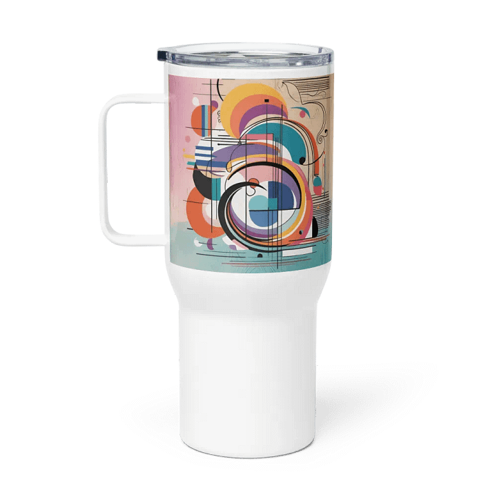 kadinsky inspired Travel Mug for atist moms on mothersday product image (1)