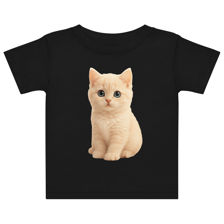 Cute Cat Shirt Black product image (1)