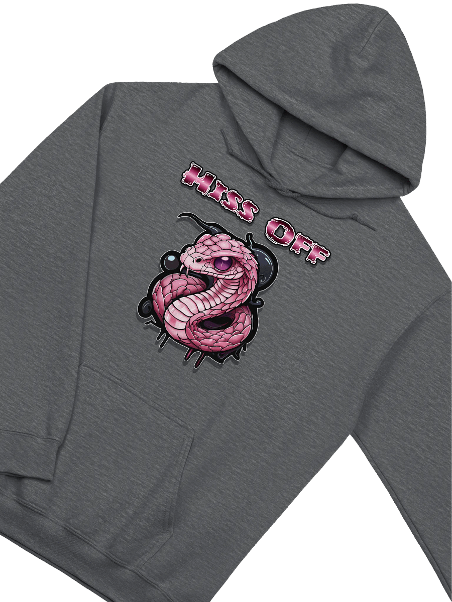 Hiss Off Unisex Hoodie - With Words product image (2)