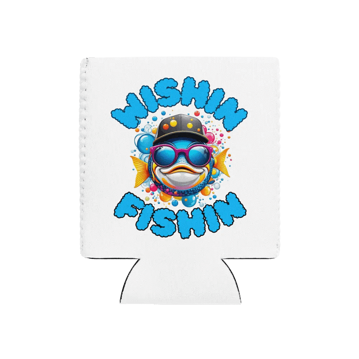 Wishin Fishin Can Cooler product image (1)