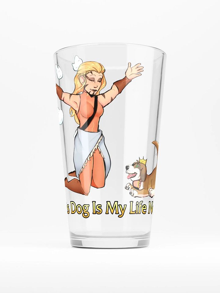 Cursed Edition - This Dog Is My Life Now - Pint Glass product image (1)