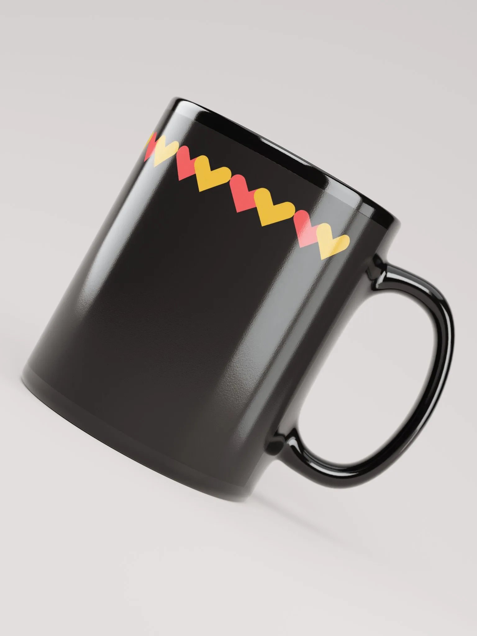 Flame Fusion Black Mug product image (8)