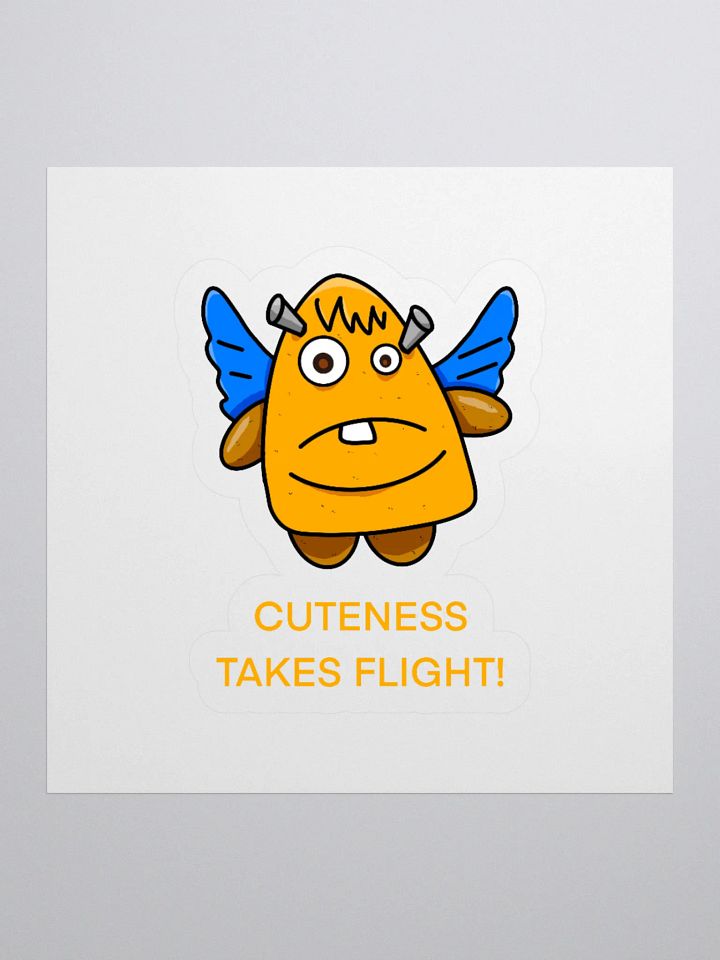 Cuteness takes flight Kiss Cut Stickers product image (3)