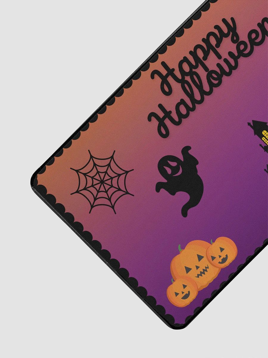 Spooky Halloween Desk Mat - Happy Halloween and Trick or Treat Design product image (3)