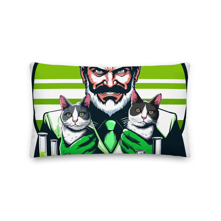 Bill Nye Cat Logo Pillow product image (2)