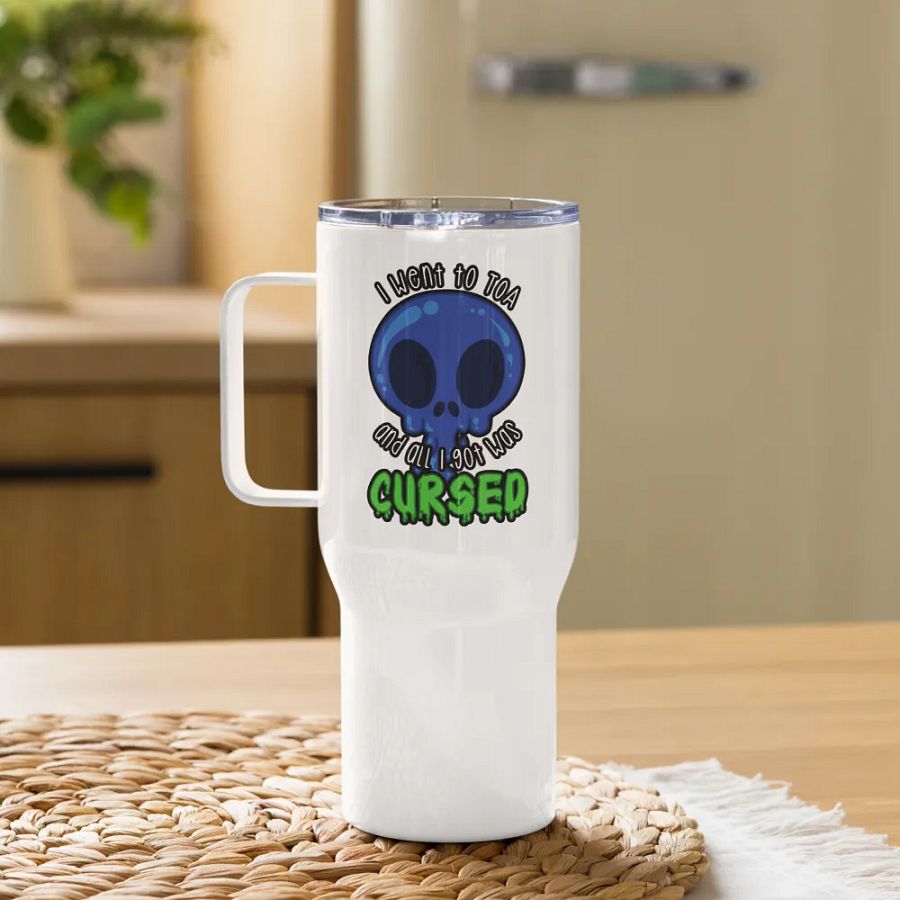 All I Got Was Cursed - Shaman - Travel Mug w/Handle product image (10)