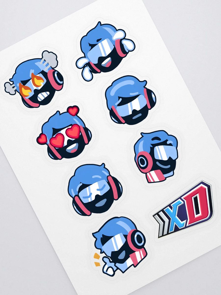 Spin Rhythm XD Jim Rhythm Sticker Sheet product image (1)
