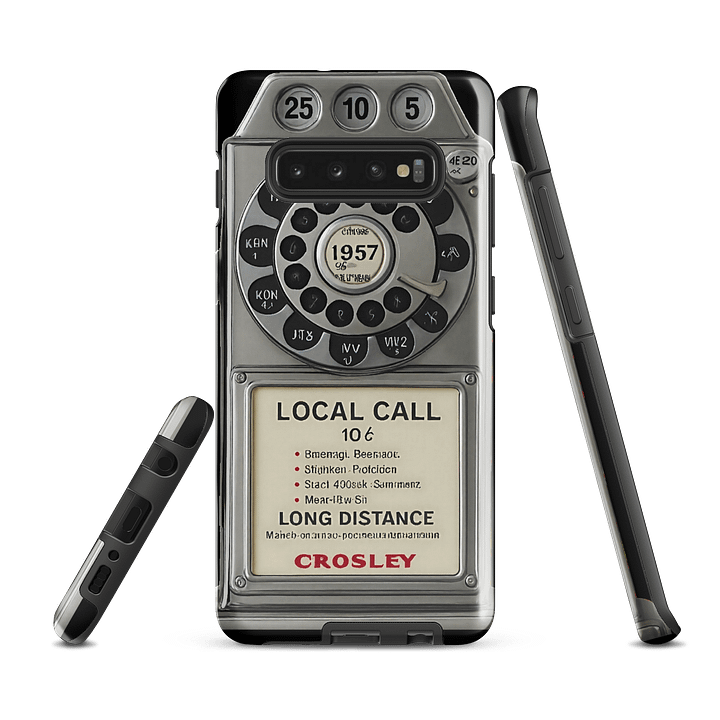 Vintage Rotary Payphone Samsung® Tough Case product image (2)