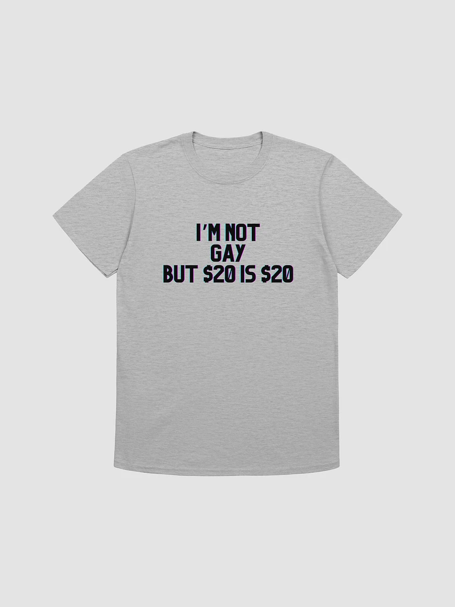 I'm Not Gay But $20 is $20 Unisex T-Shirt V2 product image (1)