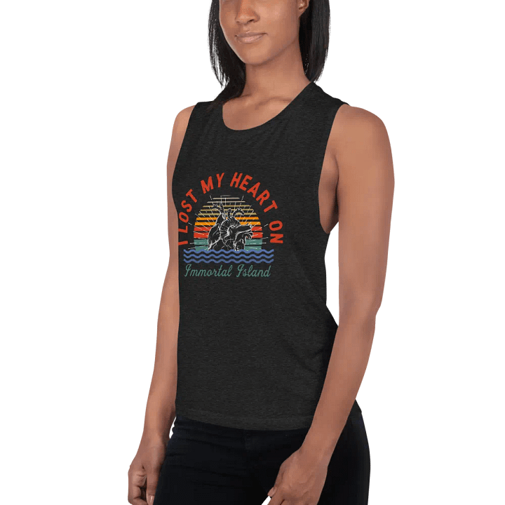 I Lost My Heart Flowy Muscle Tank product image (2)