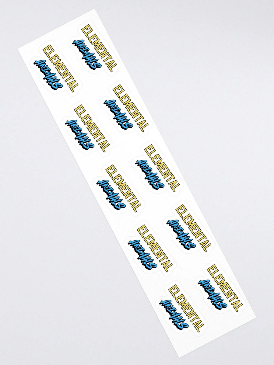 Elemental Animals Kiss Cut Stickers (Set of 10) product image (2)