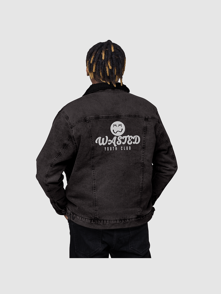 Vintage Logo Sherpa Lined Denim Jacket product image (2)