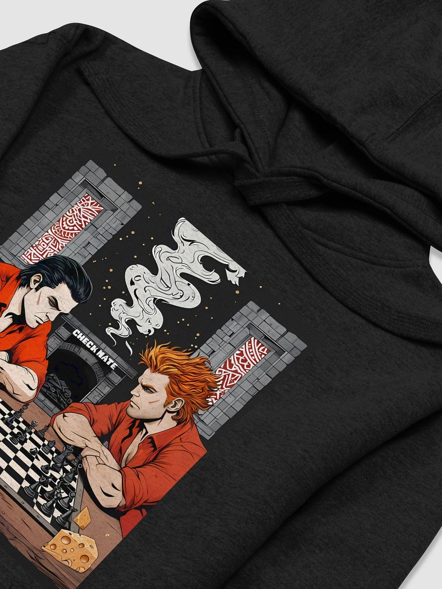 Fierce Chess Duel Design | Checkmate Print Hoodie product image (25)
