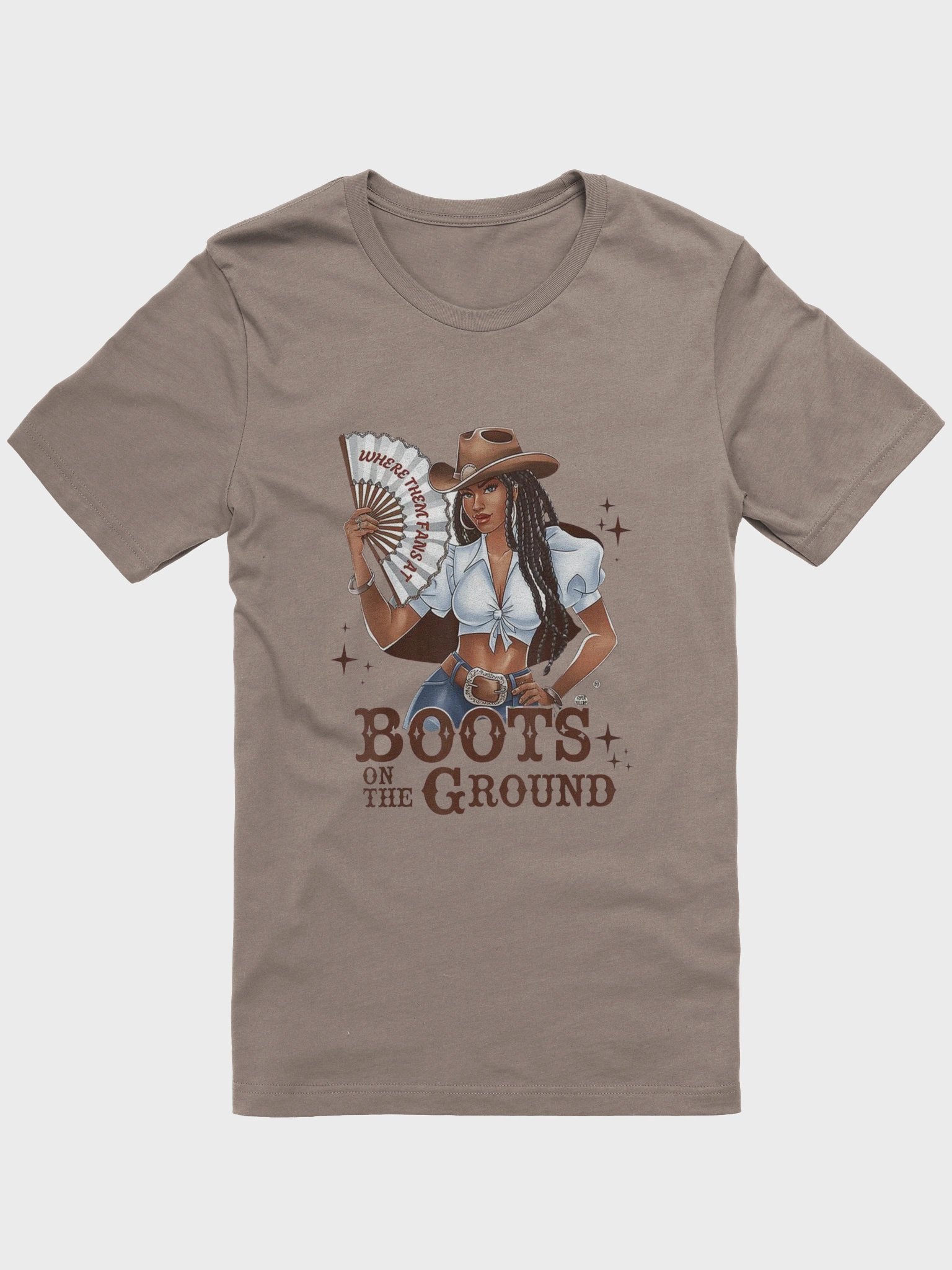 Western Chic Braided T-Shirts product image (1)