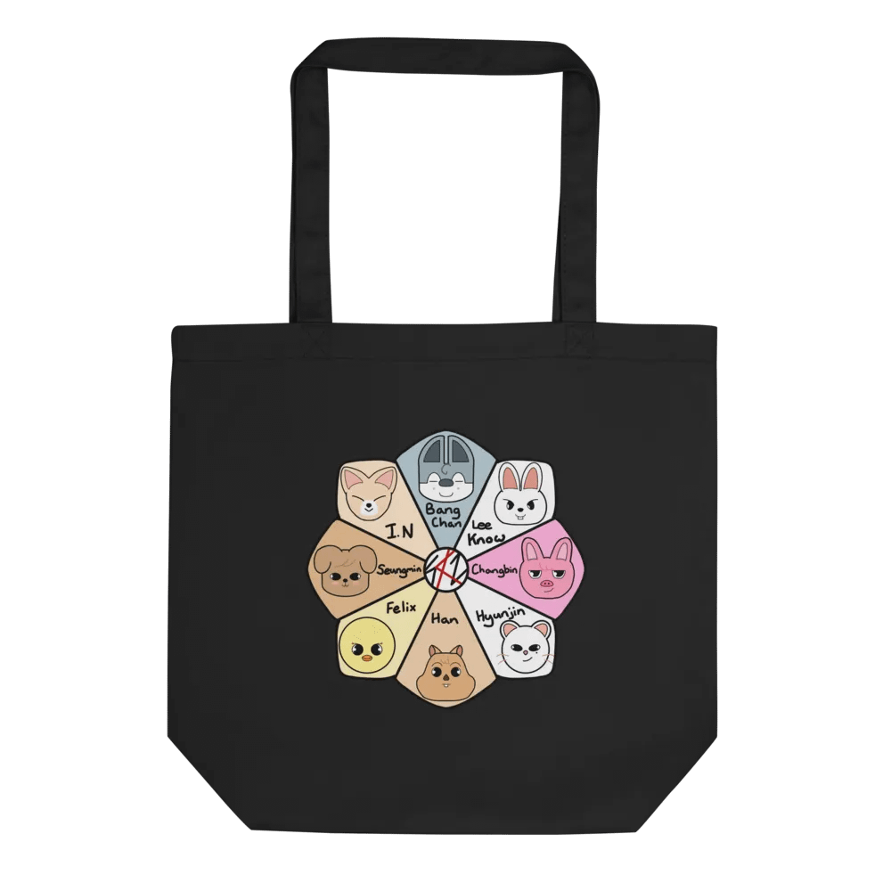 OT8 skzoo flower names tote bag product image (1)
