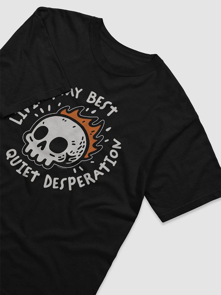 Living My Best Quiet Desperation Flaming Skull product image (2)