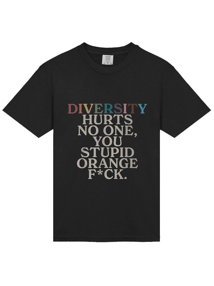 Diversity Hurts No One You Stupid Orange Fuck Shirt product image (2)