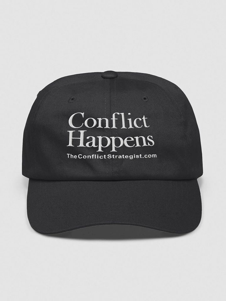 Conflict Happens - Embroidered Unisex Cap - 6 Colors product image (1)