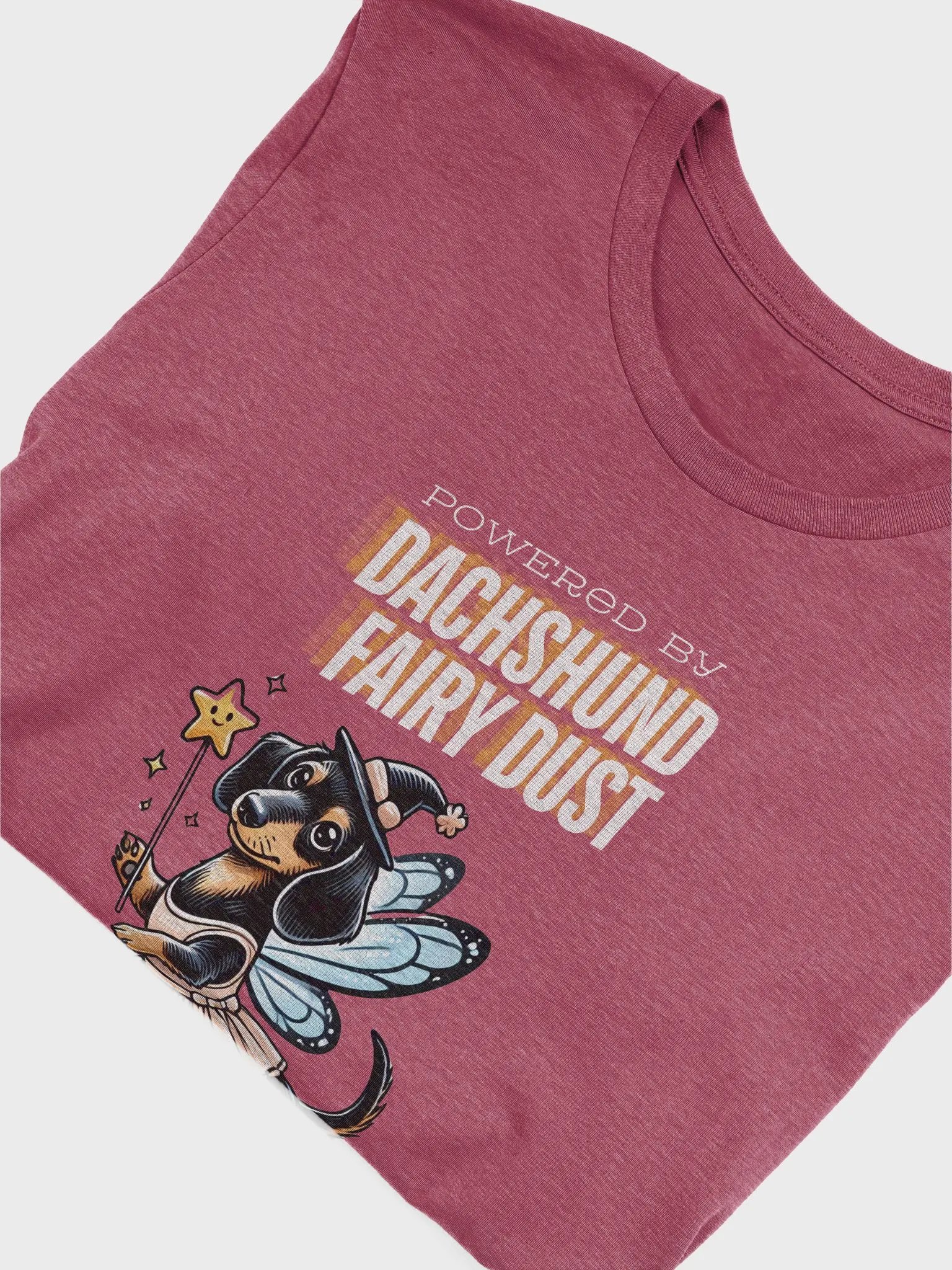Powered By Dachshund Fairy Dust T-Shirt product image (14)