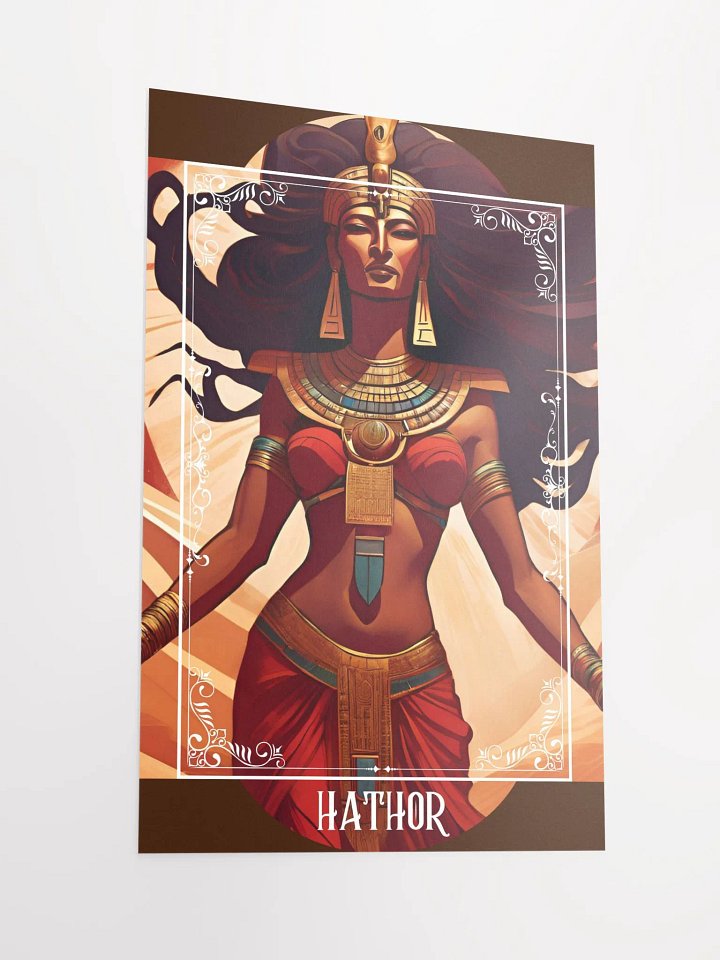 Hathor, Egyptian Goddess of Fertility altar poster product image (2)