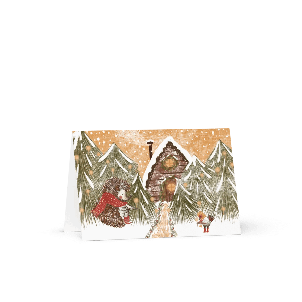 Cozy Winter Cabin in the Woods product image (5)