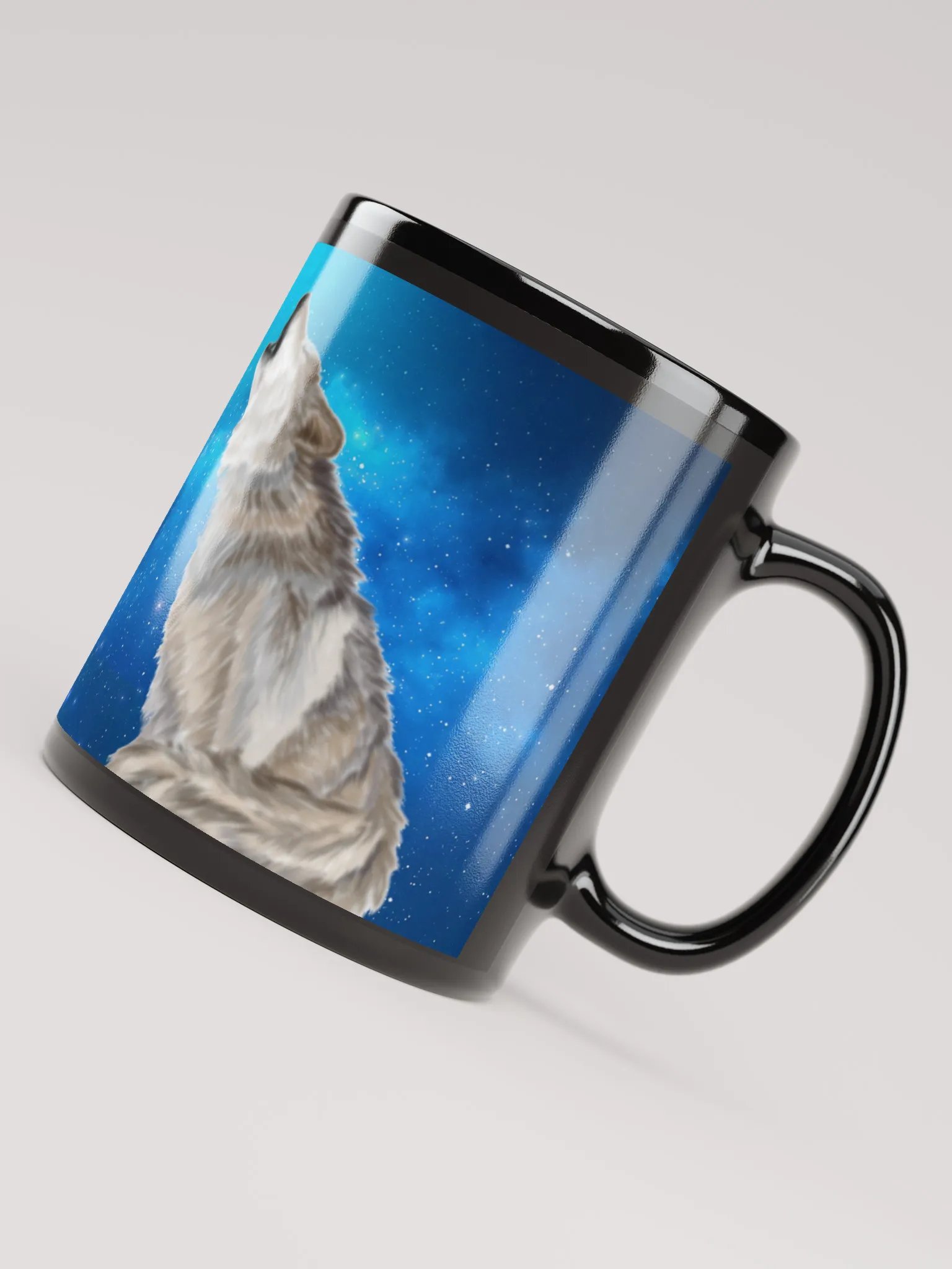 Wolves Night Sky Mug product image (4)