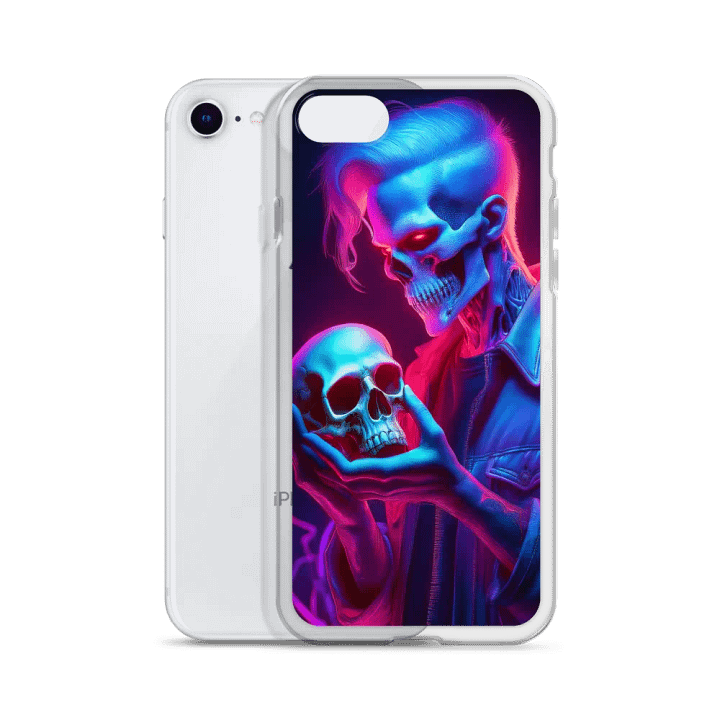 Neon Skeleton iPhone Case product image (51)