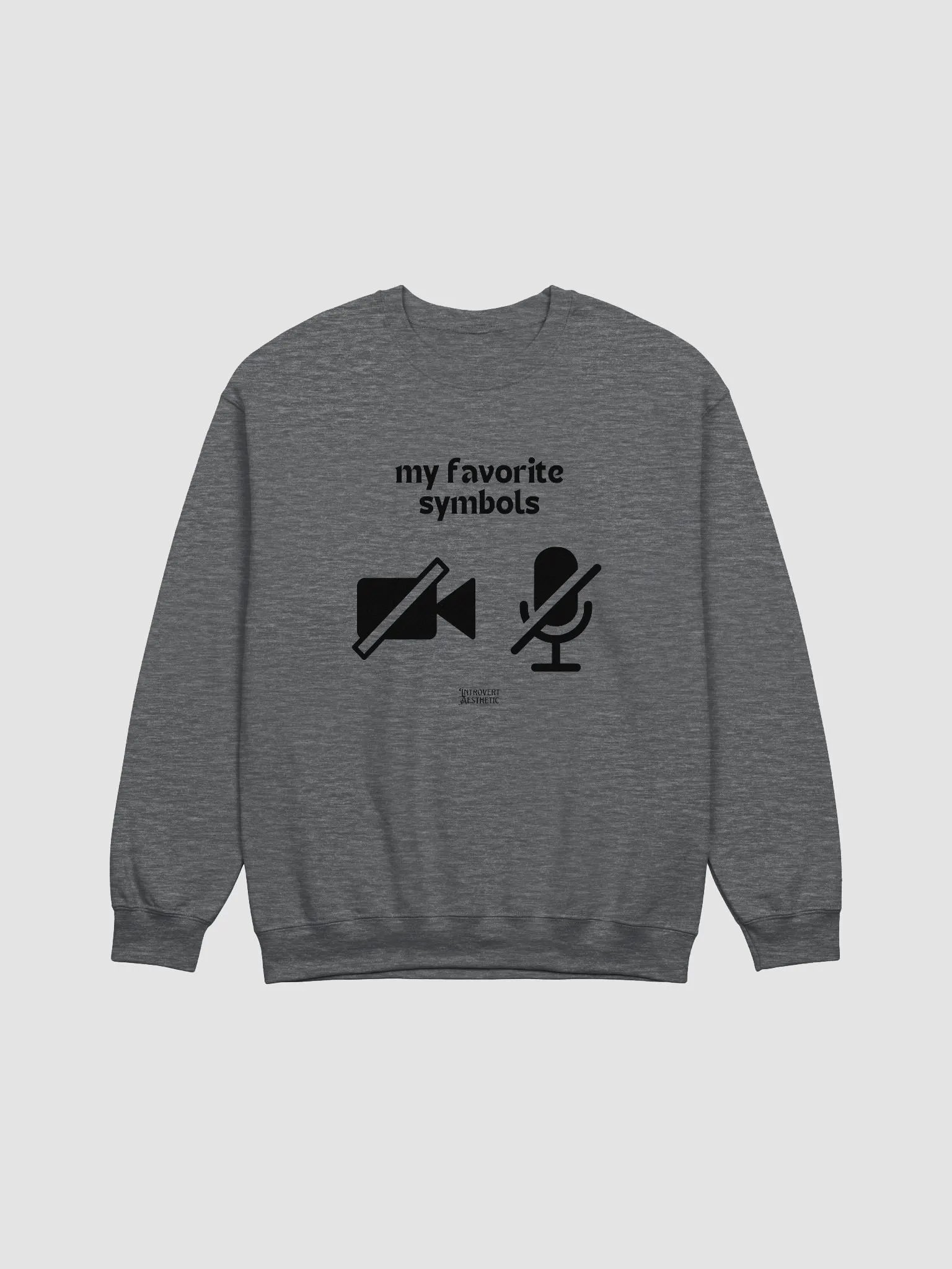 MY Favorite Symbol Crewneck Sweatshirt product image (1)