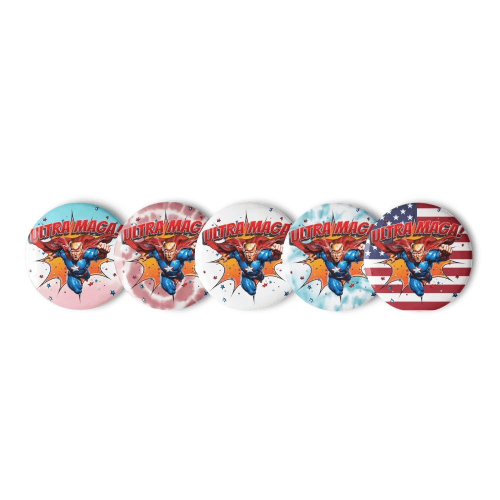 Ultra MAGA! - Shareable Set of Pin Buttons product image (1)