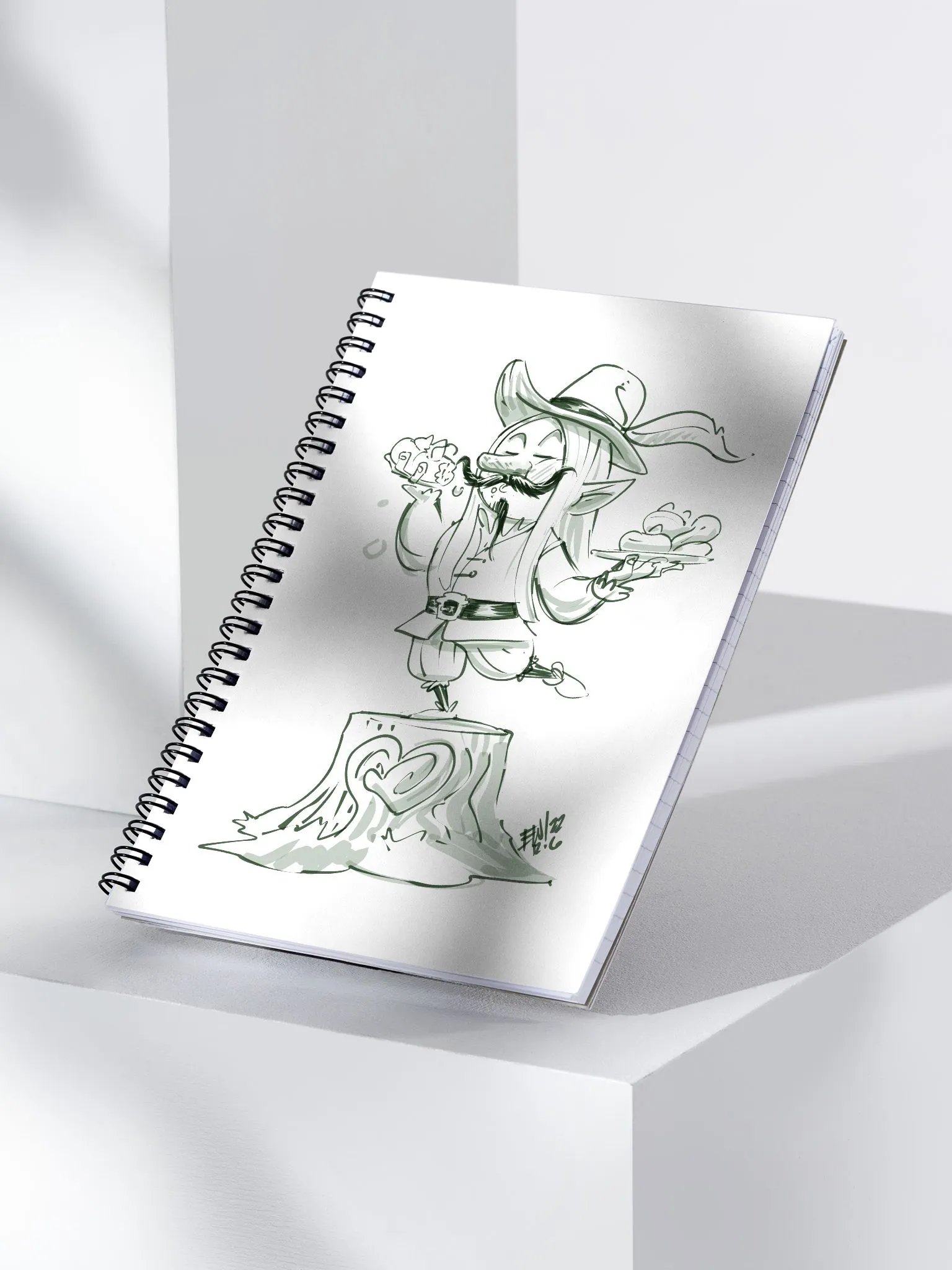 Sprite Crumpeteer Scribble Notebook product image (4)