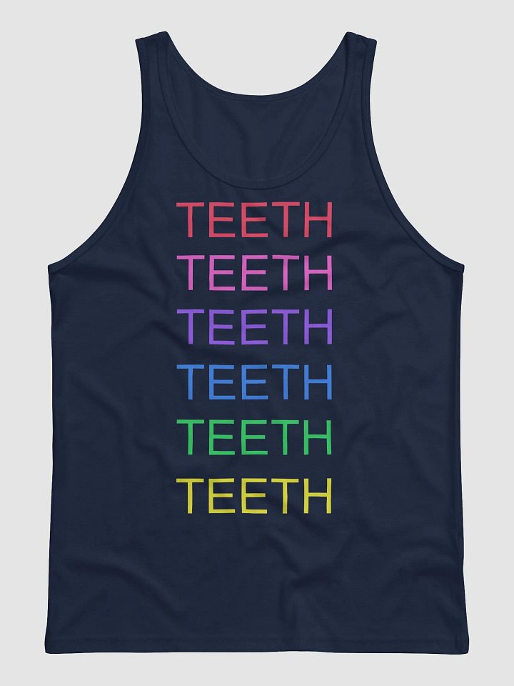 Maximum Teeth jersey tank top product image (2)
