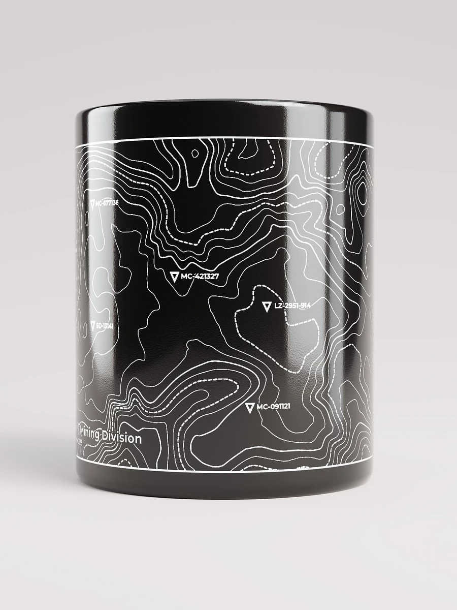 Topographic Mug - Black product image (5)