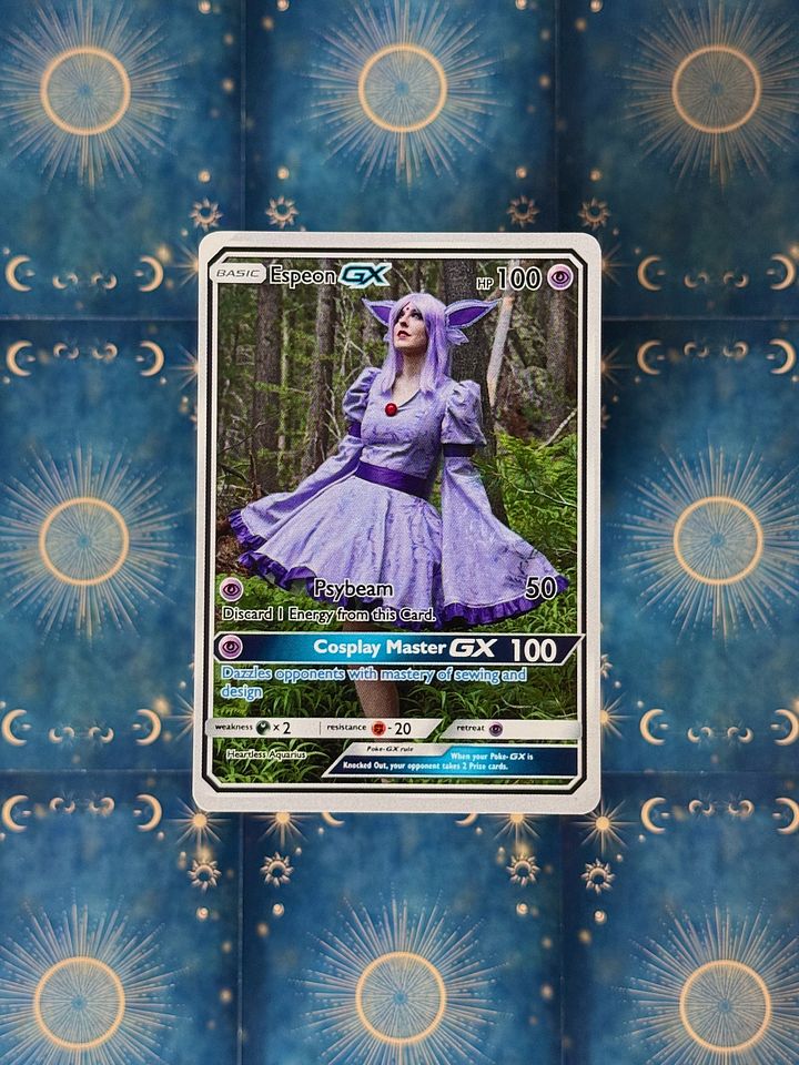 Espeon Cosplay Photo Card product image (1)