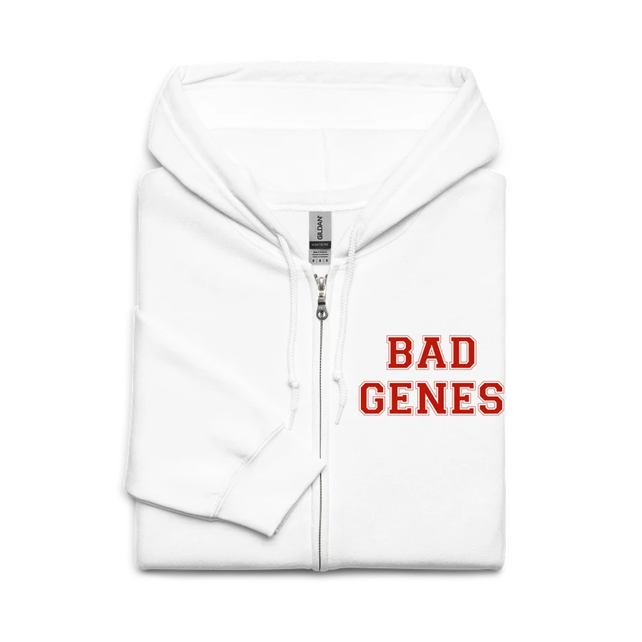 (2 sided) Bad Genes zip hoodie product image (2)