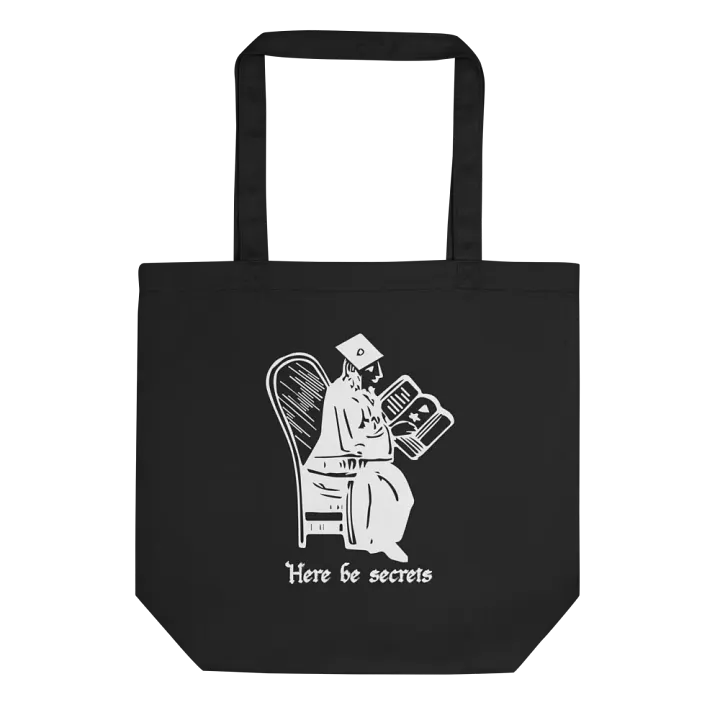 Here Be Secrets Tote Bag product image (1)