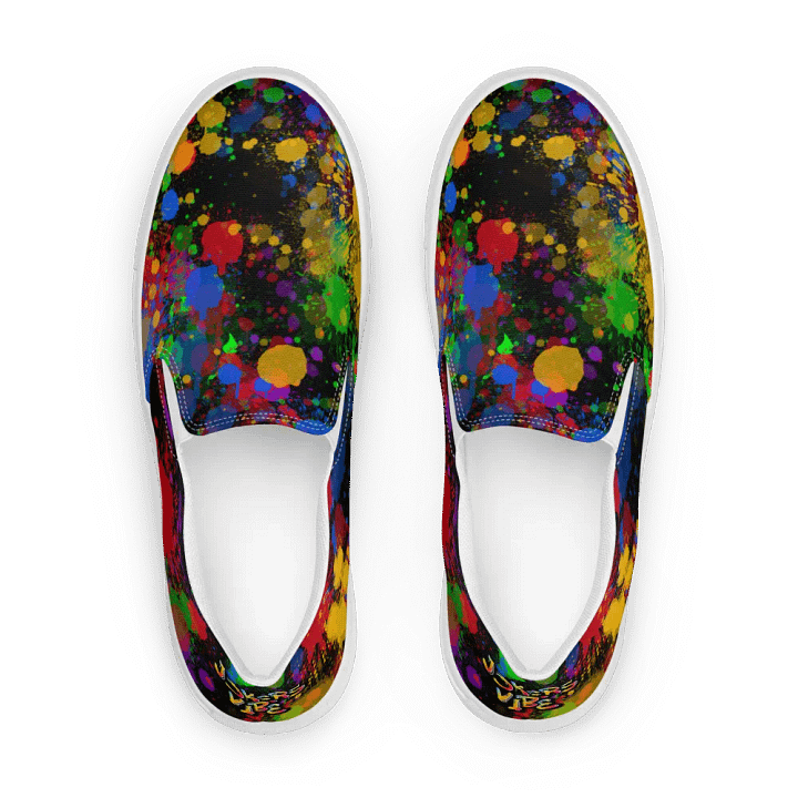 JokersVibe Graffiti Style Slip-On Shoes product image (1)