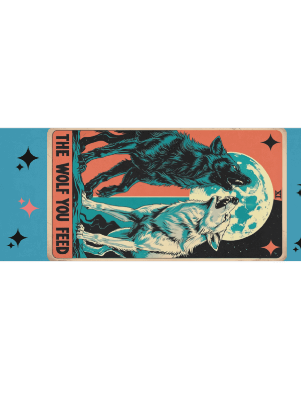Lunar Wolves Yoga Mat product image (3)