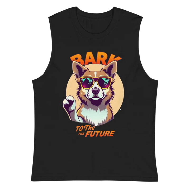 Reflective Pup Muscle Tank Bella+Canvas (Men's) product image (3)
