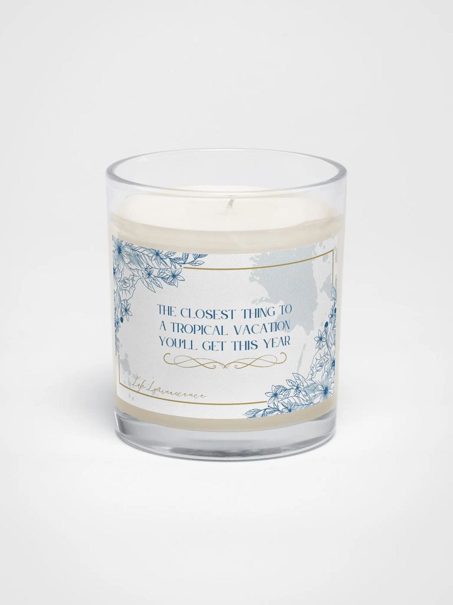 Tropical Escape Funny Quote Candles product image (1)