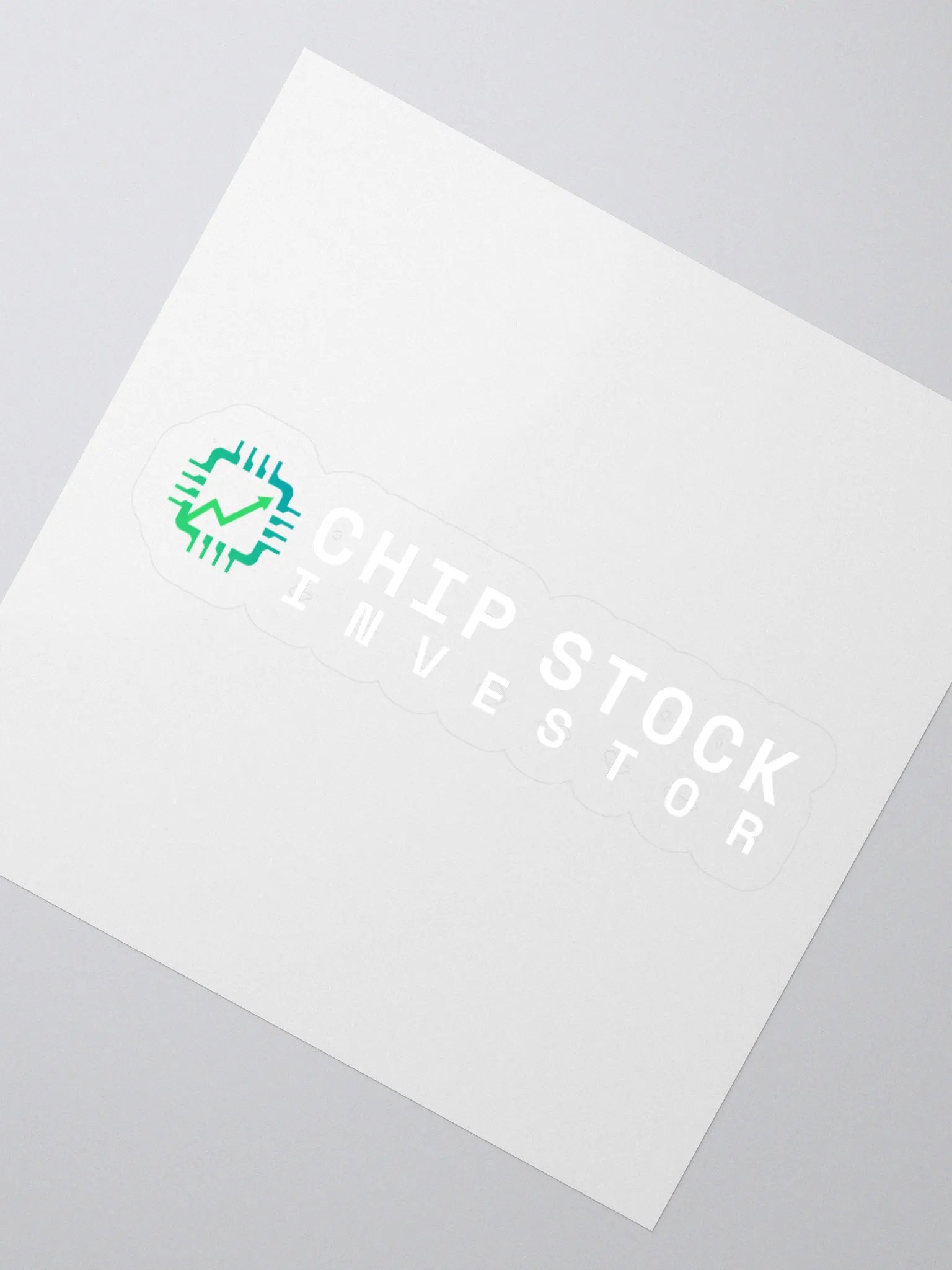 Chip Stock Investor Kiss Cut Stickers product image (8)