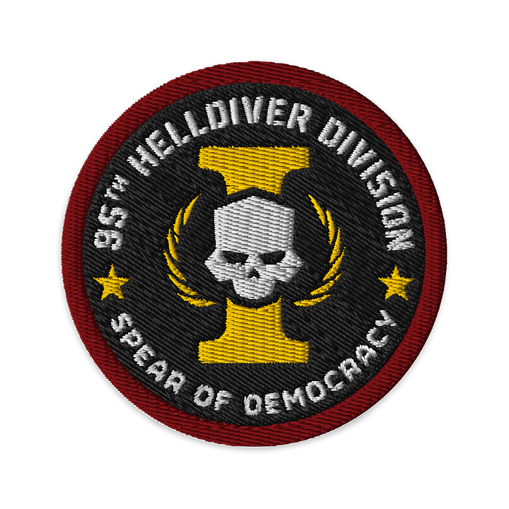 1st Fleet — Spear of Democracy Embroidered Patch product image (1)