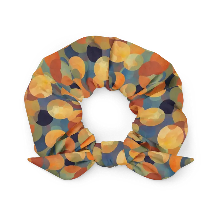 Hair Scrunchie - Modern Boho Watercolor Spheres product image (1)